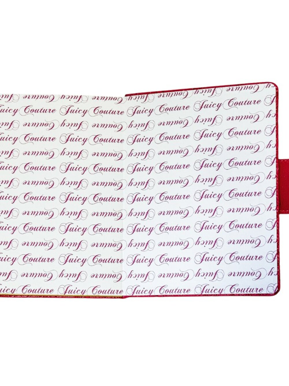 Juicy Couture Hot Pink Kiss Journal with Heart Pen - Picture 7 of 8
